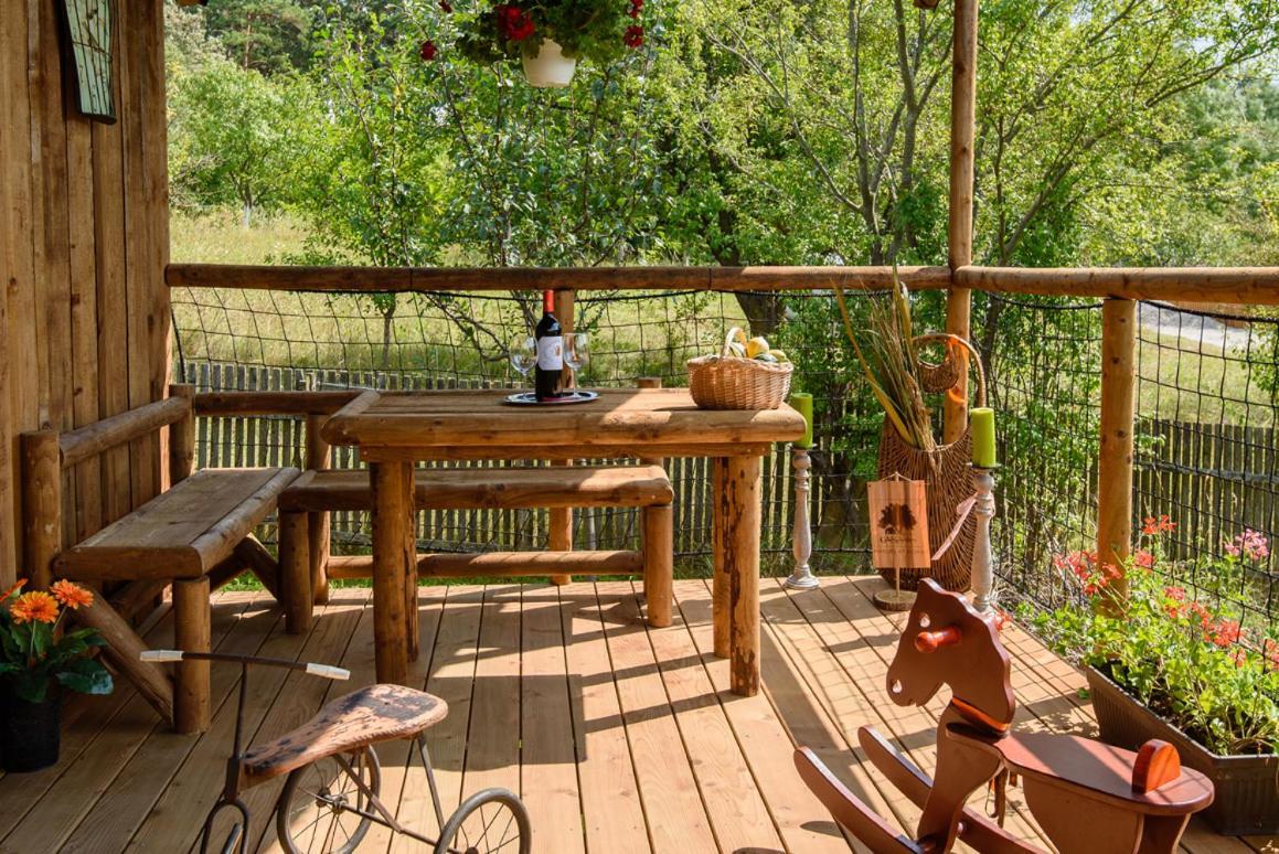 Lodges Du Camping Les 4 Saisons Grane Kültér fotó