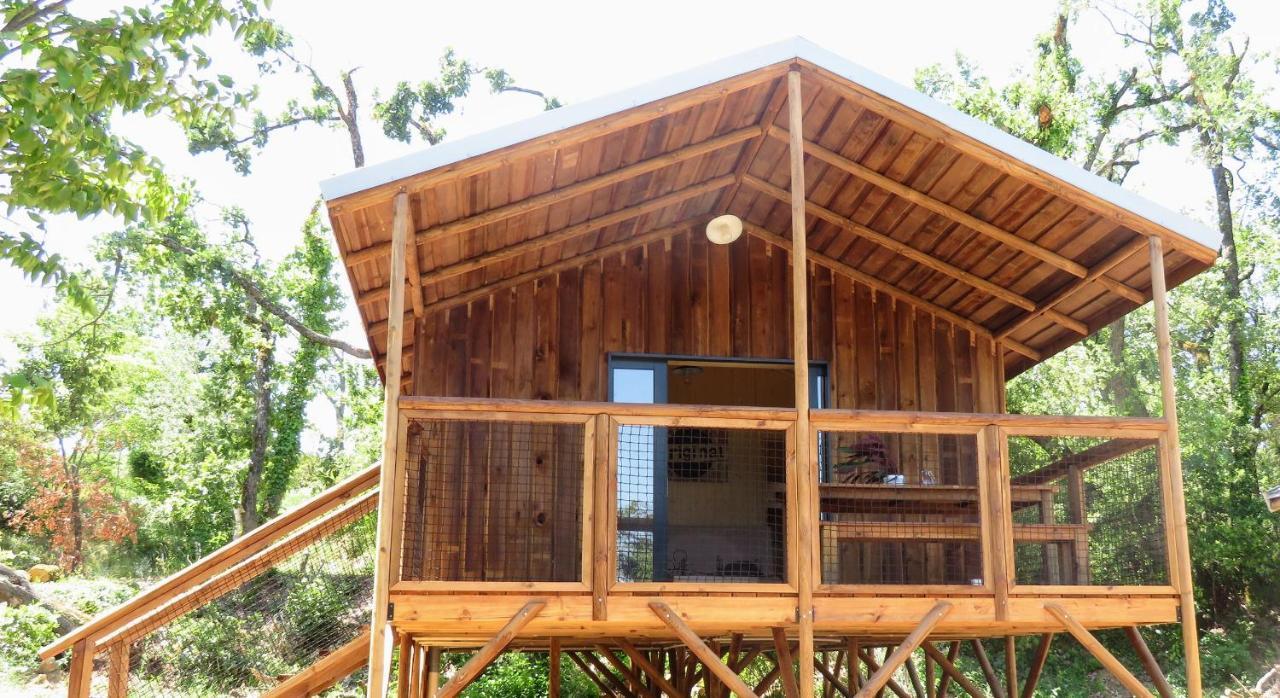 Lodges Du Camping Les 4 Saisons Grane Kültér fotó